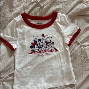 NWOT - Old Navy x Disney Kids' Family Magic Ringer Tee